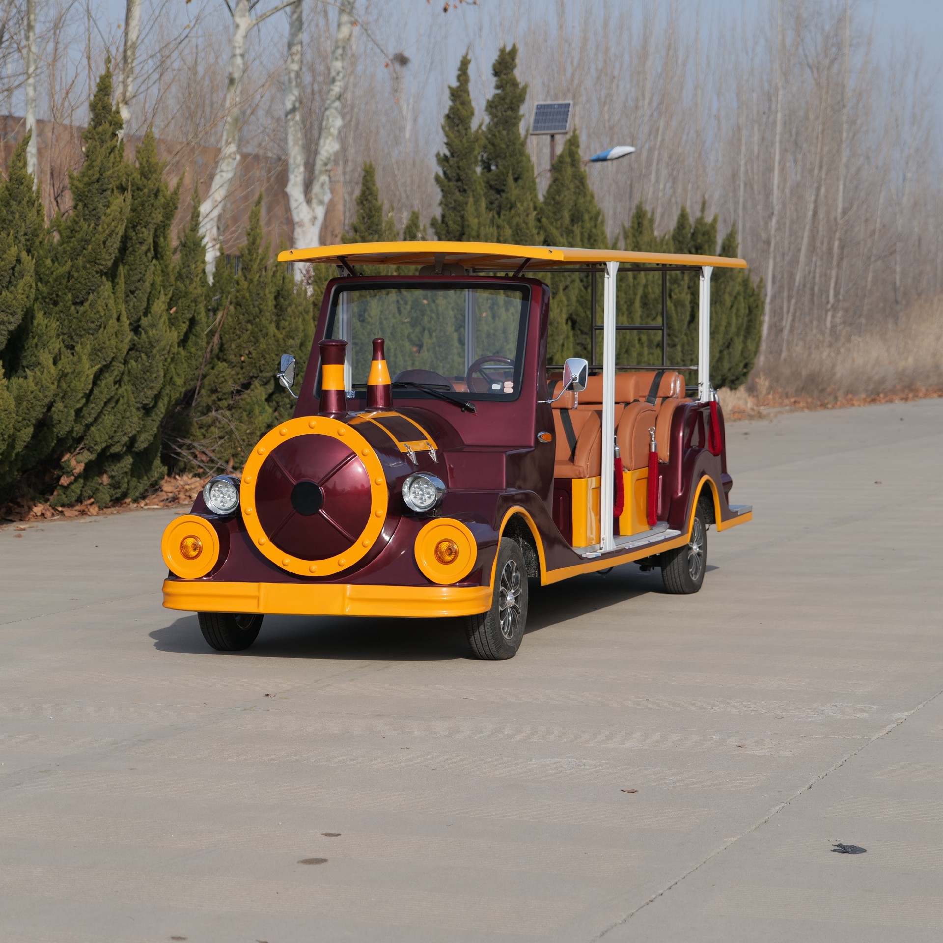 四排11座老爷车小火车款