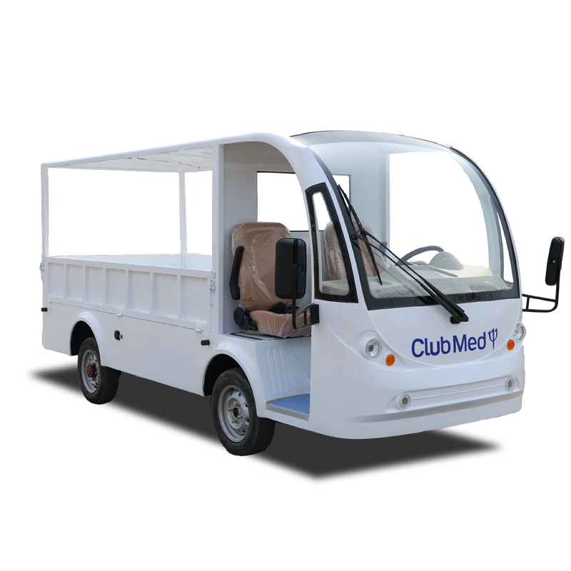 2座半封闭皮卡货车